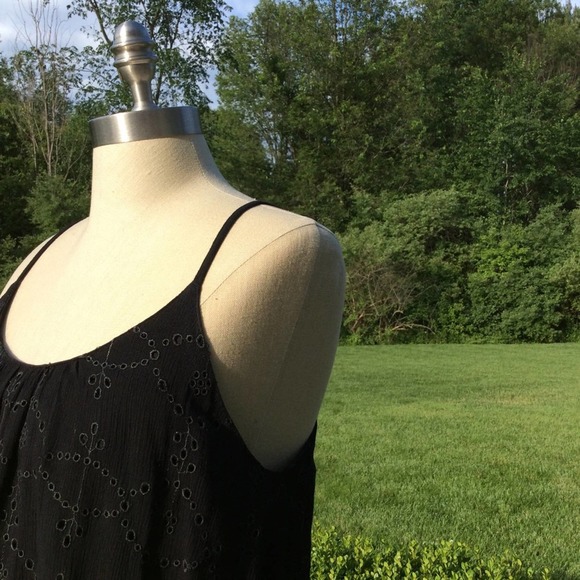 ASTR The Label Embroidered Eyelet Swing Dress - Picture 2 of 7